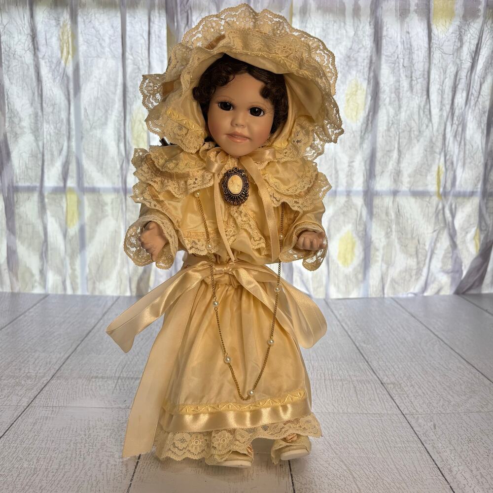 Vintage Ashton-Drake Porcelain Doll Numbered Brown Hair